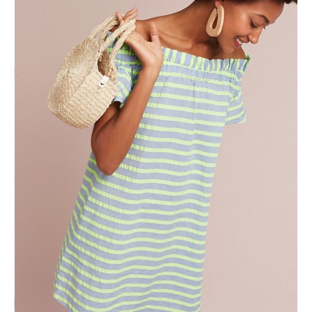 Corey Lynn calter bayside off the shoulder dress